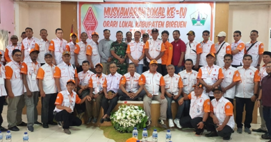 Momentum musyawarah lokal ke-1v Orari lokal Bireuen masa bakti 2025 – 2028 di nahkodai Adna Adam YB6FA