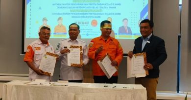 ORARI Lokal Kota Jambi dan Kantor Pencarian dan Pertolongan Kelas B Jambi Lakukan Kerja Sama