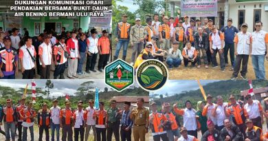 CORE ORARI Rejang Lebong Dukom Pendakian Bukit Daun Air Bening Bermani Ulu Raya
