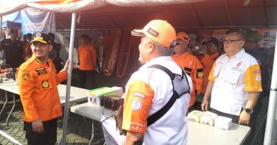 ORARI Lokal Kabupaten Bekasi mendukung Apel Kesiapsiagaan Bencana Hidrometeorologi Kabupaten Bekasi tahun 2025