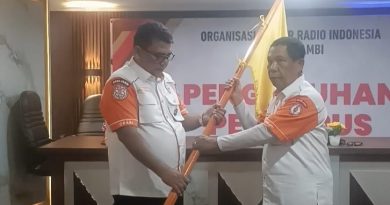 ORDA JAMBI MELANTIK DAN MENGKUKUHKAN KEPENGURUSAN ORARI LOKAL MERANGIN MASA BAKTI 2025 – 2028