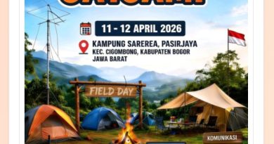 ORARI Lokal kota Tangerang Selatan menggelar FIELD DAY8A1CAMP di Cigombong Bogor