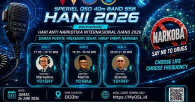 Special QSO Hari Anti Narkotika Internasional (HANI) 2026