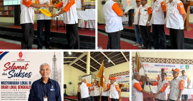 Aftiyedi Dalimunthe (YC5NNF) Resmi Pimpin ORARI Lokal Bengkalis 2026–2029, Dikukuhkan Langsung Ketua Orari Daerah Riau