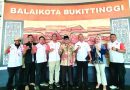 Wakil Wali Kota Bukittinggi, Ibnu Asis, S.TP Terima Kunjungan Panitia Pelatihan Tim CORE Group A Orlok Bukittinggi Agam-YH5AK