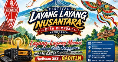 Layang-Layang Menari, Gelombang Radio Menggema, ORARI Banyumas Hadirkan 8A01FLN