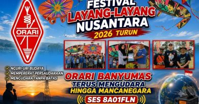Festival Layang-Layang Nusantara 2026 Ditutup, ORARI Banyumas Mengudara hingga Mancanegara SES 8A01FLN